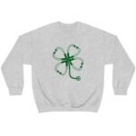 Stethoscope Clover Sweatshirt - Image 4